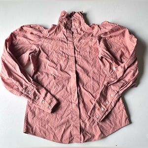 Dusty Rose Victorian-Style Blouse SteamPunk Retro Victorian 

Good condition